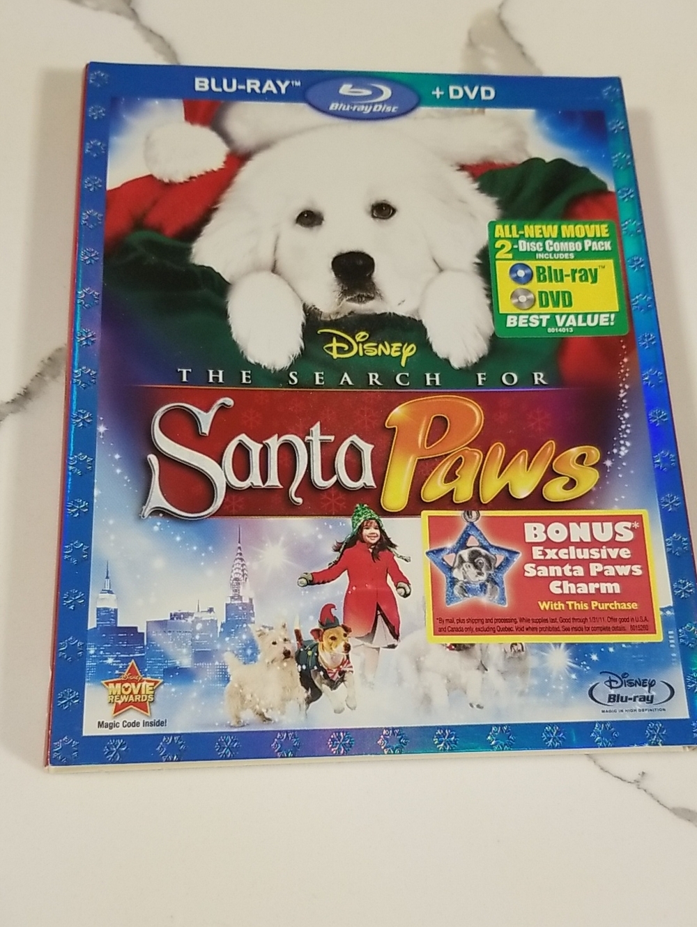 Disney The Search For Santa Paws Blu-ray/ DVD